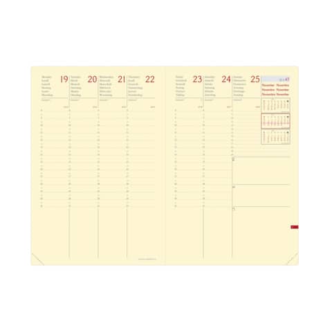 Agenda settimanale 2024 Quo Vadis Ministro Prestige Silk 16x24 cm nero 28651924MQ